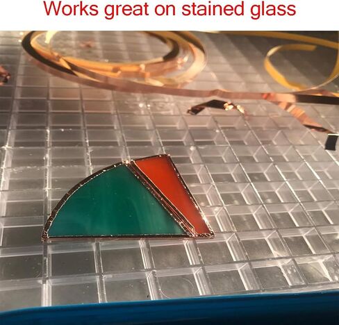 Zehhe Copper Foil Tape with Double-Sided Conductive (1/4inch X 21.8yards)- EMI Shielding,Stained Glass,Soldering,Electrical Repairs,Slug Repellent,Paper Circuits,Grounding (1/4inch) in Saudi Arabia