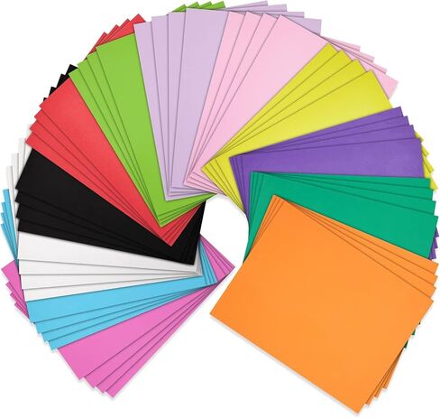 48 Pack Multicolored 2mm EVA Foam Paper Sheets for DIY Cosplay, Costumes, Arts and Crafts Projects (9x12 in) in Saudi Arabia