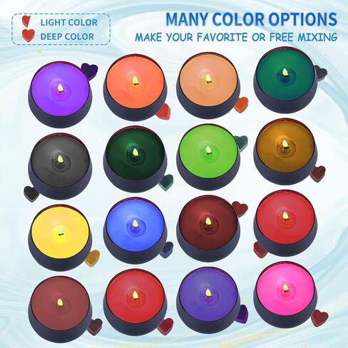 مجموعة صنع الشموع SAEUYVB للبالغين - مجموعة كاملة من لوازم صنع الشموع - مجموعة شموع الصويا - مجموعة صنع شموع الصويا المعطرة للمبتدئين - ديكور مثالي للحياة العائلية in Kuwait