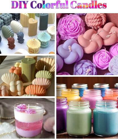 FansArriche Candle Dye - 18 Colors Liquid Oil-Based Dye for Candle Wax in Saudi Arabia