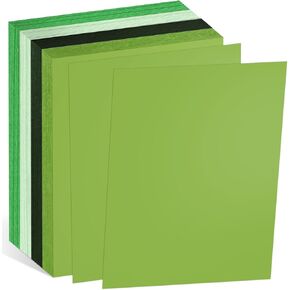 Wpxmer 60 Pack Green Cardstock 8.5 x 11 inches Green Construction Paper, Thick Paper Cover Card Stock for DIY Crafts Supplies in Kuwait