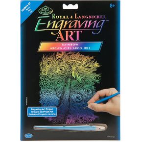 Royal & Langnickel Royal and Langnickel Rainbow Engraving Art, Butterflies in Kuwait