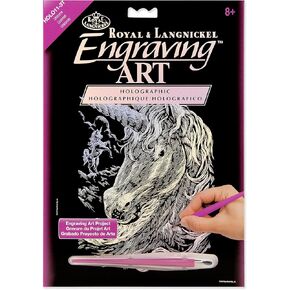 Royal Brush HOLO15 Holographic Engraving Sharks