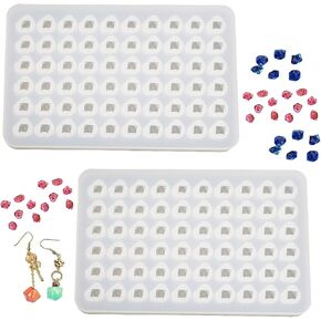 Diamond Gem Resin Jewelry Molds Silicone Molds for Resin in Saudi Arabia