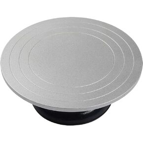 Falling In Art 7 Inch Pottery Wheel for Adults, Heavy Duty Metal Pottery Decorating Banding Wheel