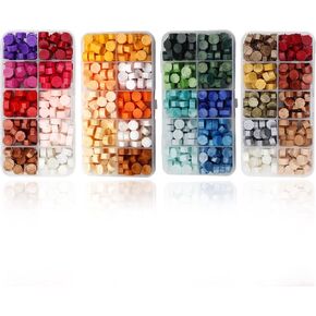 Wax Seal Beads for Wax Melt Warmer, Arts & Crafts Perfect for Wedding Invitations, Snail Mails, Letter Sealing, Xmas Gift Wrapping, Letter Stamps, Presents for Women, 800 Pieces