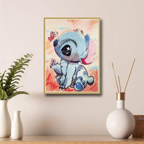 Diamond Painting Kits for Adults, Square Diamond Painting DIY 5D Full Drill Art Perfect for Relaxation and Home Wall Decor (12x16inch) in Saudi Arabia