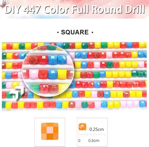 Diamond Painting Kits for Adults, Square Diamond Painting DIY 5D Full Drill Art Perfect for Relaxation and Home Wall Decor (12x16inch) in Saudi Arabia