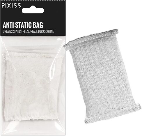 Pixiss Heat Tool Embossing Heat Gun for Crafts, Embossing Arts, Candles, Shrink Wrap. 4 Embossing Powders, Anti-Static Embossing Pad in Saudi Arabia
