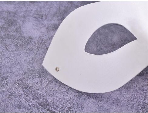 Paper Mache Art Masks DIY Blank Masks Paintable White Masquerade Mask in Saudi Arabia