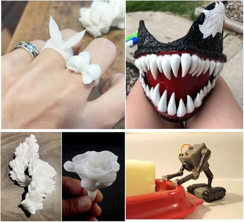 خرز لدن بالحرارة متعدد الأغراض قابل لإعادة الاستخدام، 9oz من البلاستيك القابل للتشكيل، حبيبات بيضاء متعددة الأشكال قابلة للذوبان للحرف اليدوية والنمذجة والإصلاحات المؤقتة والنحت والحفلات التنكرية مثالية للمبتدئين والبالغين والأطفال in Kuwait