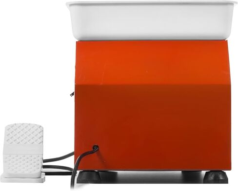 عجلة الفخار VEVOR، آلة تشكيل عجلة السيراميك 11 بوصة، مقبض سرعة 0-300 دورة في الدقيقة قابل للتعديل والتحكم في دواسة القدم، ABS قابل للفصل حوض النحت أداة مجموعة ملحقات المئزر للعمل الفني الحرفية DIY 350W in Kuwait