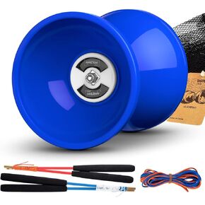 MAGICYOYO Pro Triple Bearing Diabolo Yoyo for Kids 8-12 & Adults - Blue in Kuwait