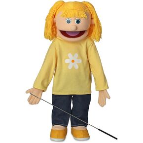 Katie, Peach Girl, Full Body, Ventriloquist Style Puppet, (25 Inches) in Kuwait