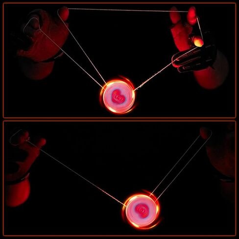 Lewtemi 4 Pack LED Light up Yoyo, Beginner Responsive Cute Patterns in Kuwait