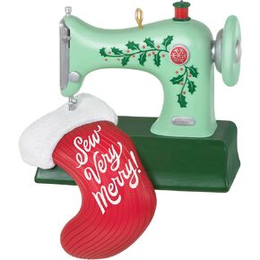 Hallmark Keepsake Christmas Ornament 2023, Sew Very Merry, Crafters, Grandma, Mom