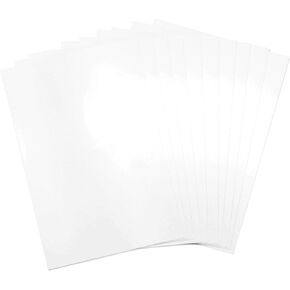 Sizzix Shrink Plastic 10PK (A4 Sheets) Surfacez-10PK , Frosted White, 10 Pack, 20.999999999999996 x 7.3 x 1 cm, Die Cut, 20.999999999999996 x 7.3 x 1 cm