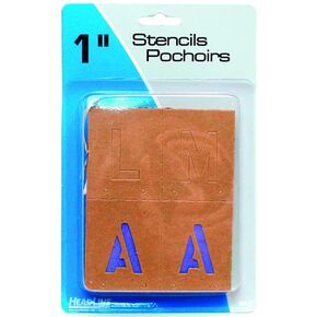 Headline Sign - Letter Stencil Set, 12-Inch Capital Letters A to Z, Reusable