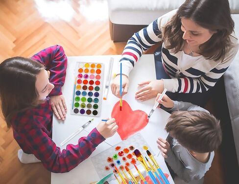 مجموعة ألوان مائية من آرويك، مع طلاء ألوان مائية، 36 لونًا، ومجموعة مكونة من 10 فرش بأحجام مختلفة، أفضل هدية للمبتدئين والأطفال ومحبي الفن. in Kuwait