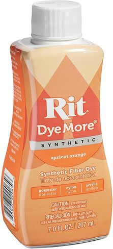 Rit DyeMore Liquid Dye, Apricot Orange 7 Fl Oz (Pack of 1) in Kuwait