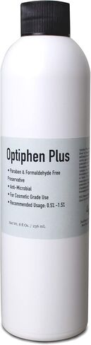 Talsen Chemicals Optiphen Plus مادة حافظة لمستحضرات التجميل، مادة حافظة طبيعية Optiphen للمستحضرات التي تصنع منتجات DIY والأمصال (8 أونصة / 236 مل) in Saudi Arabia