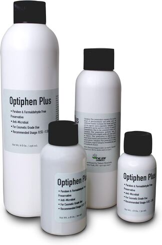 Talsen Chemicals Optiphen Plus مادة حافظة لمستحضرات التجميل، مادة حافظة طبيعية Optiphen للمستحضرات التي تصنع منتجات DIY والأمصال (8 أونصة / 236 مل) in Saudi Arabia