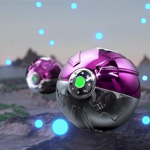 Cool Stress Ball Fidget Spinner Toys Metal, Ball Finger Hand Spinner Gifts for Kids Adults, Sensory Fingertip Gyro Toys Spinning for Anti Anxiety Stress Relief, Desk Toys for School Office in Kuwait