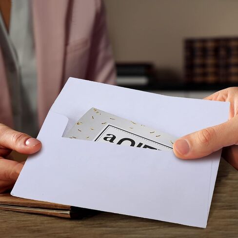 ساباري مجموعة من 200 قطعة من مقدمي بطاقات الهدايا مع ظرف هدية لك في المطاعم وبطاقات هدايا فيزا مع مظاريف بيضاء واقية لبطاقة الائتمان in Kuwait