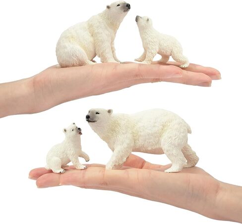 مجموعة تماثيل حصان بلاستيكية واقعية من Toymany 6 قطع مقاس 3-4 بوصات، أشكال مفصلة لألعاب الحيوانات المهرية، هدية عيد ميلاد عيد الميلاد للأطفال الصغار in Kuwait