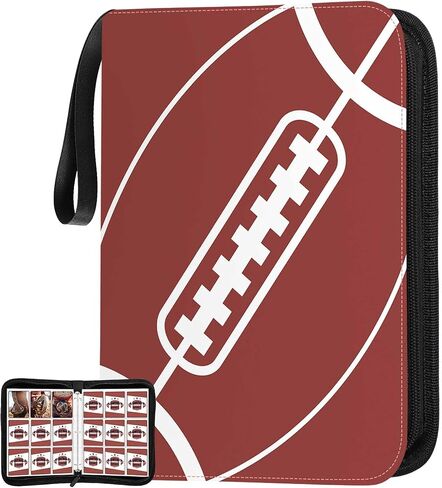 900 Pockets Baseball Card Sleeves Binder for Trading Card, Baseball Card Sleeves Card Holder Album Protectors Set Fit for Football Card, Baseball Card, Sport Card in Kuwait