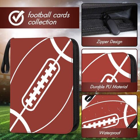 900 Pockets Baseball Card Sleeves Binder for Trading Card, Baseball Card Sleeves Card Holder Album Protectors Set Fit for Football Card, Baseball Card, Sport Card in Kuwait
