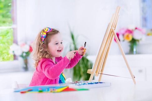 طلاء Dydjoy بالأرقام للأطفال والمبتدئين، مجموعة هدايا لوحة هدايا يمكنك صنعها بنفسك مقاس 8 × 8 بوصة (قماش مؤطر-3) in Kuwait