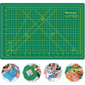 WORKLION 24" x 36" Large Self Healing PVC Cutting Mat, Double Sided, Gridded Rotary Cutting Board for Craft, Fabric, Quilting, Sewing, Scrapbooking - Art Project… in Kuwait