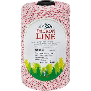 emma kites 300Lbs 1000Ft Braided Dacron Polyester String Cord Spool Kite Line for Large Kite Flying Outdoor Tactical Craft Low Stretch Heavy Duty in Saudi Arabia