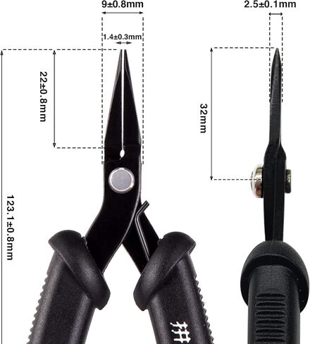 Piececool DIY Tools Set for Metal Earth Model Kits, 2pcs/Set Professional Clipper and Needle Nose Pliers for Metal Puzzles Assembling Cutting and Bending Tools Kit in Saudi Arabia