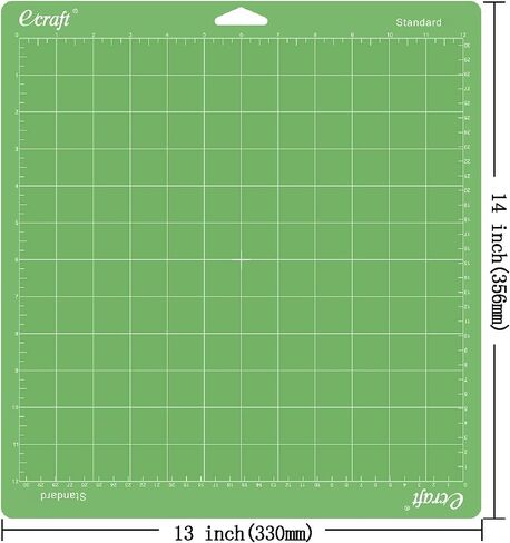 Ecraft 12x24 Cutting Mat 3-Pack (Standard, Light, Strong) Compatible with Cricut Maker 3/4/Maker, Explore 3/4/Air 2/Air/One, Variety Adhesive Sticky Cutting Mats Accessories in Kuwait