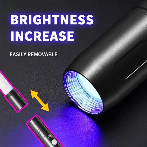 سيف ضوئي من ليلانكوك، 7 الوان RGB قابلة للتغيير، سيف خفيف من خليط معدني من الالومنيوم الممتاز، عمر بطارية 100 دقيقة، صوت تصادم وتغيير اللون، مع صوت خلفية بارد، عرضي in Kuwait