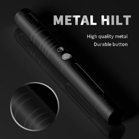 سيف ضوئي من ليلانكوك، 7 الوان RGB قابلة للتغيير، سيف خفيف من خليط معدني من الالومنيوم الممتاز، عمر بطارية 100 دقيقة، صوت تصادم وتغيير اللون، مع صوت خلفية بارد، عرضي in Kuwait