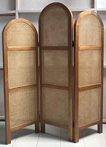 KOLWOVEN عرض 24 بوصة حزام من الروطان الطبيعي لمشاريع الضرب | قصب شبكي مفتوح منسوج مسبقًا - ورقة حزام قصب - لفة حزام قصب الروطان الطبيعي (1 قدم) in Kuwait