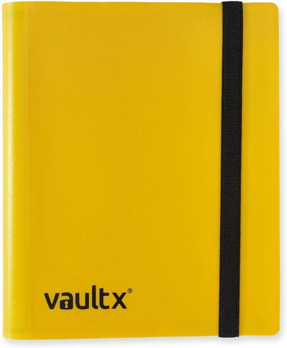 Vault X Binder - مجلد ألبوم بطاقات التداول ذو 4 جيوب - مجلد جيب تحميل جانبي 160 لـ TCG (أزرق) in Kuwait