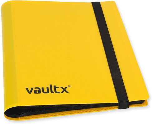 Vault X Binder - مجلد ألبوم بطاقات التداول ذو 4 جيوب - مجلد جيب تحميل جانبي 160 لـ TCG (أزرق) in Kuwait