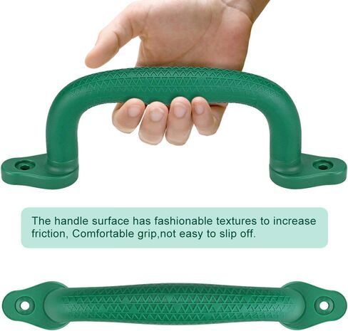 SELEWARE Black Playground Safety Handles 2Pcs Kids Playground Grab Handles in Kuwait