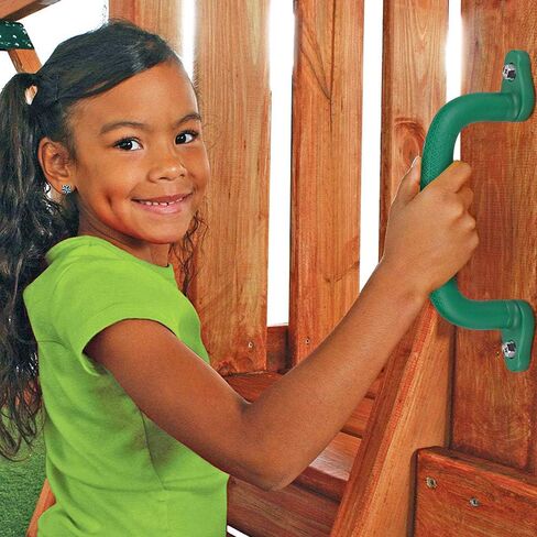 SELEWARE Black Playground Safety Handles 2Pcs Kids Playground Grab Handles in Kuwait