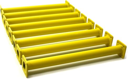 Eastern Jungle Gym Heavy-Duty Steel Monkey Bar Rungs Kit - 15-1/8" Yellow Powder-Coated Ladder Rungs, Complete with Mounting Hardware and Installation Guide, Ideal for Swing Sets & Playgrounds in Kuwait