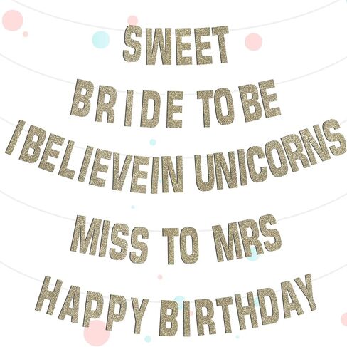 78 Pcs Make Your Own Banner Kits Large Size 6 Inch DIY Glitter Letter Pack Reuse Letters Banner Kit with White Ribbon for Birthday Wedding Shower Party Favor Wedding Wall Decor (Champaign Gold) in Kuwait