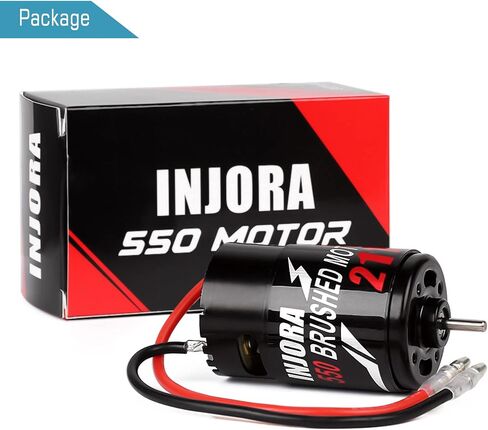 INJORA RC Motor 550 نحى مقاوم للماء لـ 1:10 RC الزاحف المحوري SCX10 AXI03007 JL 90046 TRX4 TRX6 RC قارب السيارة (35T) in Kuwait