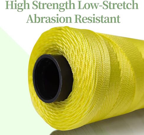 Simxkai 4-Strand Nylon Line بطول 830 قدمًا، خط طائرة ورقية قوي ومتين، سلسلة ميسون، أدوات البستنة المثالية in Kuwait