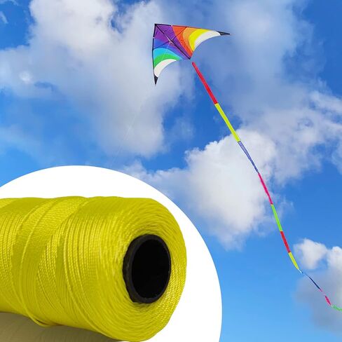 Simxkai 4-Strand Nylon Line بطول 830 قدمًا، خط طائرة ورقية قوي ومتين، سلسلة ميسون، أدوات البستنة المثالية in Kuwait
