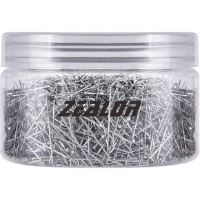 زيلور 2500 قطعة من دبابيس الراس 26 ملم من الساتان الناعم من الستانلس ستيل للخياطة والحرف اليدوية والخياطة in Kuwait