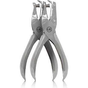 Hole Puncher, 12 Pack, 8 Sheet Capacity, Silver Color, Paper Punch for Paper, 1 Hole Punch, in Kuwait
